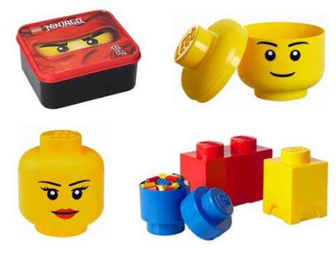 boite rangement lego auchan