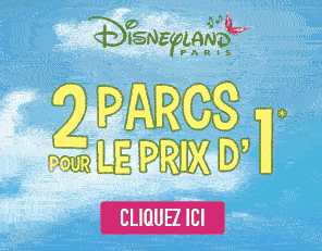 Offre spéciale Disneyland : 2 Parcs pour le prix d'1