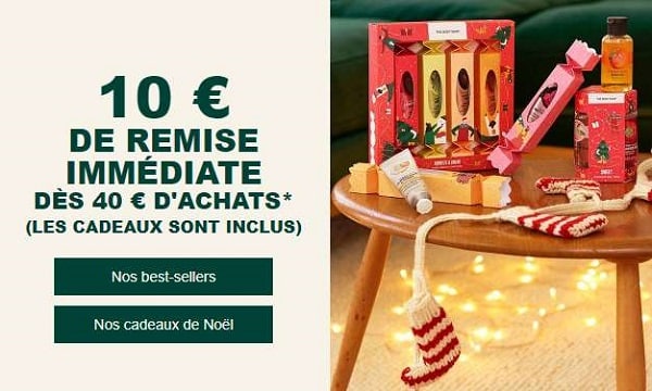 Remise De 10€ Sur Body Shop Des 40€ D'achat