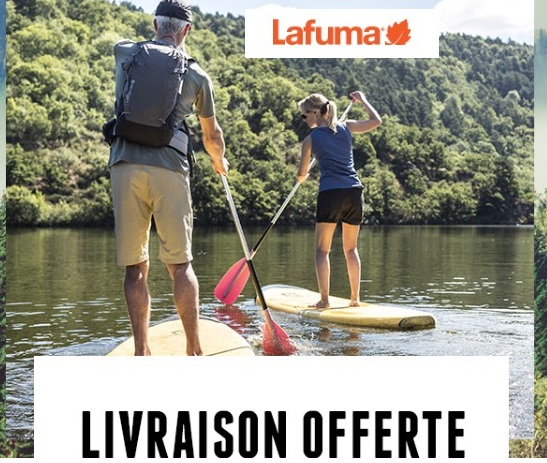 bon plan livraison gratuite Lafuma