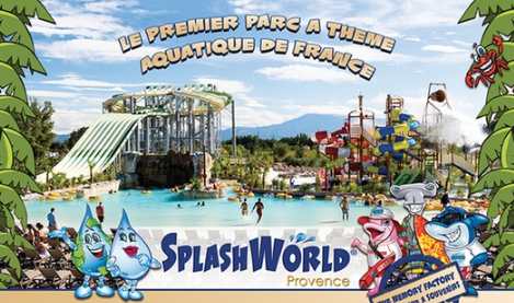 Parc attractions aquatique Spashword Provence pas cher ! 38€ 1 adulte + 1 enfant, Pass saison, Pass famille…