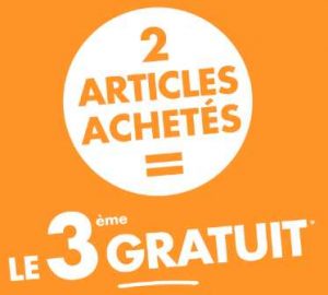 troisième gratuit sur GEMO