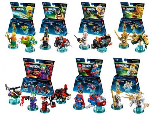 1 Lego Dimension acheté (Fun Pack ou Level Fun Pack) = 1 pack de figurines gratuit !