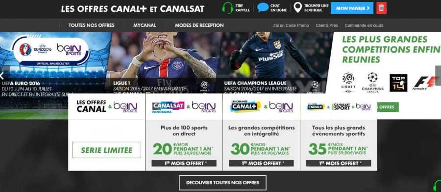 Vente Flash Canal+ les chaines + beIN SPORTS