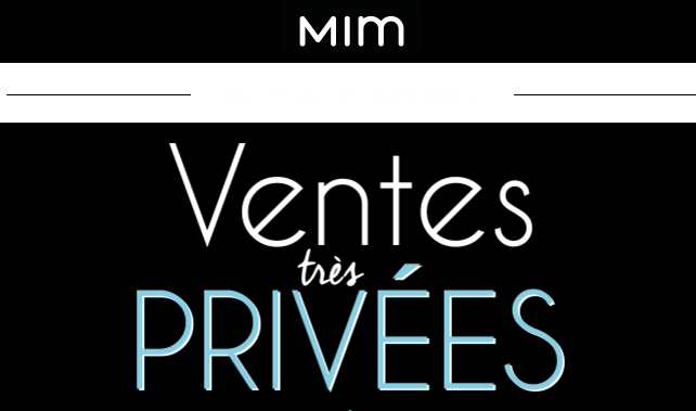 Vente «très » Privée Mim : -30% sur tout (-40% si 4 articles)