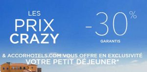 les Prix Crazy Accor Hôtels 