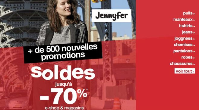 3éme démarque des soldes Jennyfer