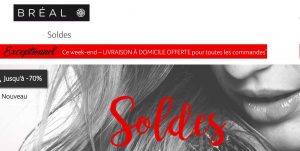 Deuxième démarque soldes Bréal