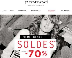 Troisième démarque Promod 