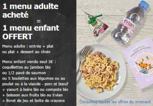 1 menu enfant Ikea gratuit