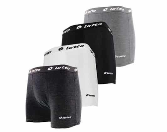 Boxers Lotto pas chers : lots par 4, 8 ou 12 dès 19,90€