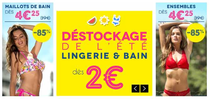 destockage lingerie