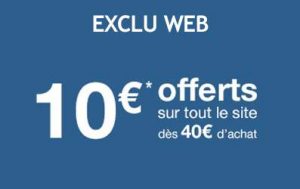 10€ de remise sur La Halle