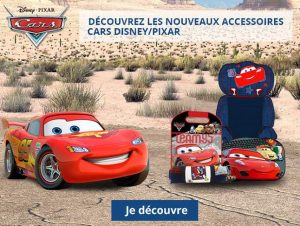 Accessoires auto Cars Disney pas chers 