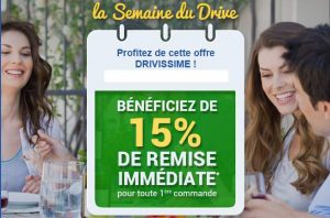 Carrefour Drive : 15% de remise