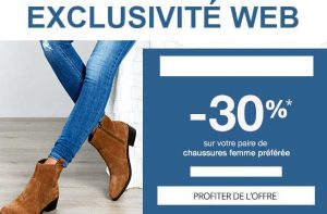 Code promo chaussures femme