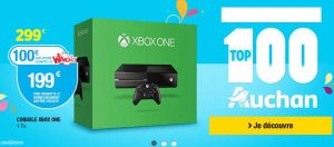 Console Xbox One 1 To + 1 jeu qui revient à 199€ 