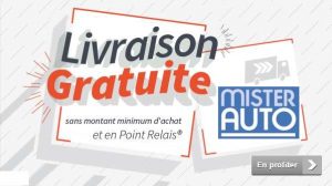 Livraison offerte sur Mister Auto