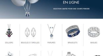Outlet Swarovski : maintenant plus de 100 articles à -50%!
