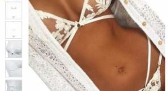 Pas cher : parure lingerie (soutien-gorge + bas) à moins de 5€ port inclus !