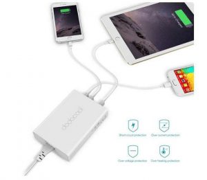 chargeur universel USB 5 ports 