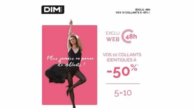  10 collants DIM pour le prix de 5