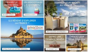 Bon plan coffret cadeau : 15% de remise sur tout SmartBox 