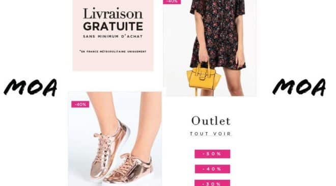 Crazy Shopping MOA livraison gratuite sans minimum