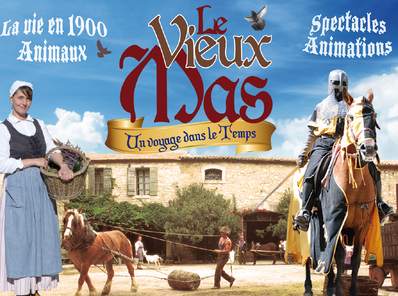 Parc le Vieux Mas pas cher ! 10,9€ les 2 adultes, 17,9€ en famille (2+2), 15,9€ 2 adultes + 1 enfant,