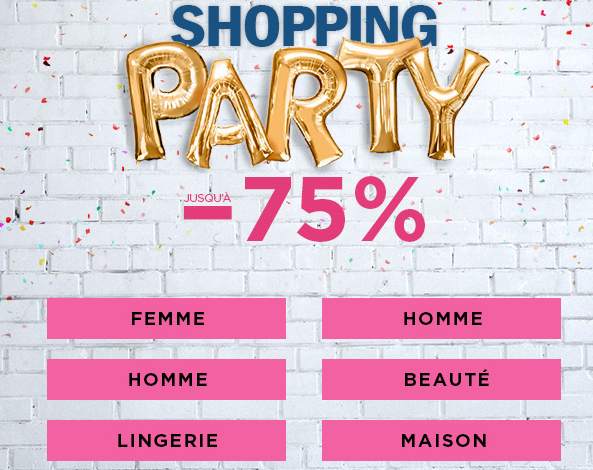 Shopping Party BrandAlley (jusqu’a -75%) + 10€ dès 50€ d’achats