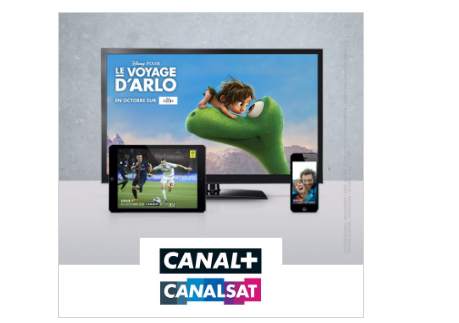 Vente privée Canal Plus : abonnement moitié prix pour Canal +, Canal plus + Beinsport ou offres Canal Plus + CanalSat