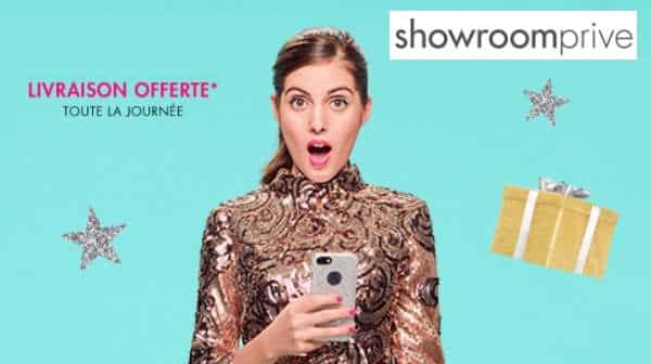 code promo livraison gratuite Showroomprive 