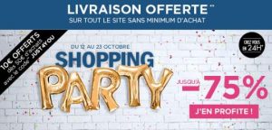 livraison gratuite sur BrandAlley sans minimum 