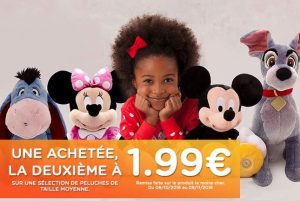 seconde peluche Disney sur Disney store