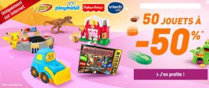 50 jeux / jouets à -50% sur Auchan 