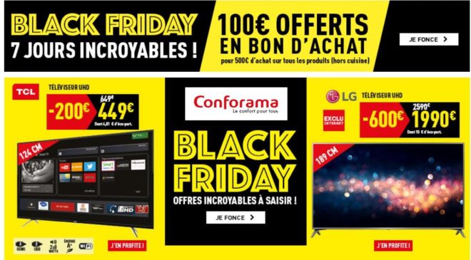 Black Friday Conforama