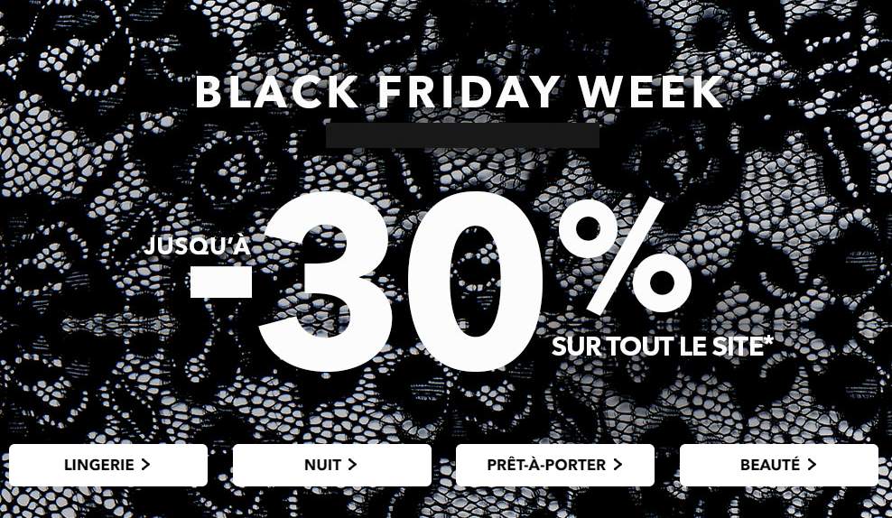 etam pyjama black friday