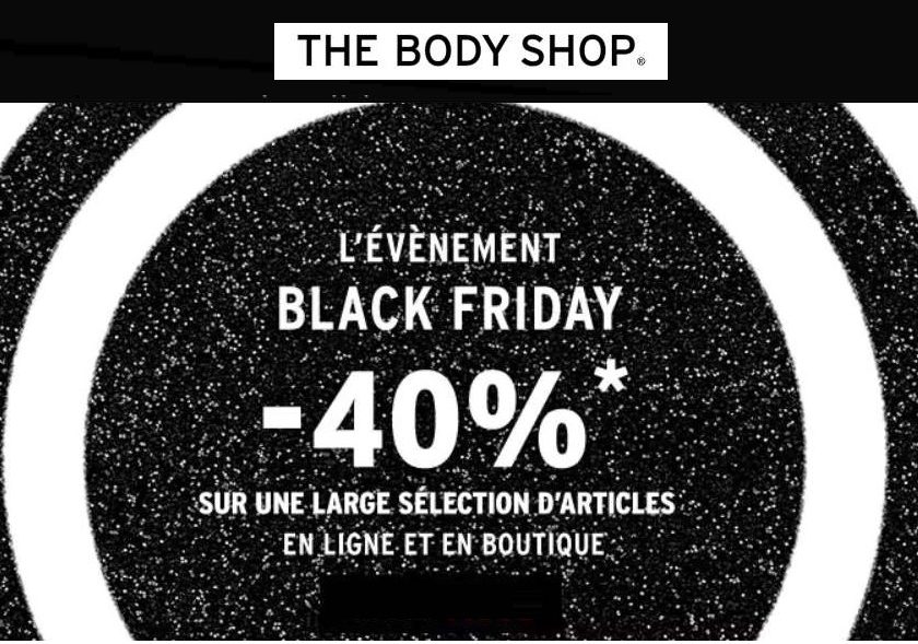 Black Friday – Cyber Monday The Body Shop