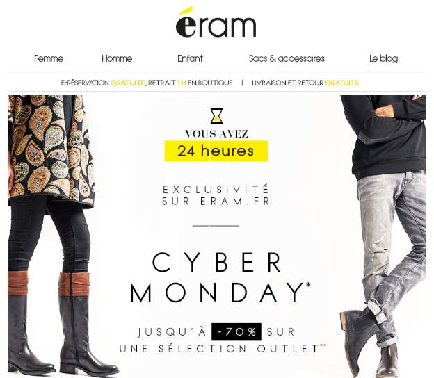 Cyber Monday ERAM 