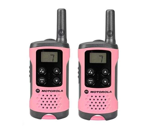 Moins de 20€ les talkies walkies Motorola TLKR T41 (Rose) au lieu du double