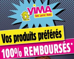 Opération 100% remboursé Vima