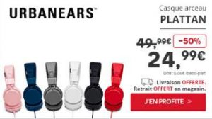 vente flash casques Plattan Urbanears moitié prix