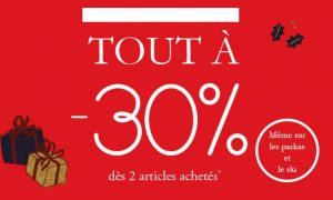 30% sur tout Sergent Major