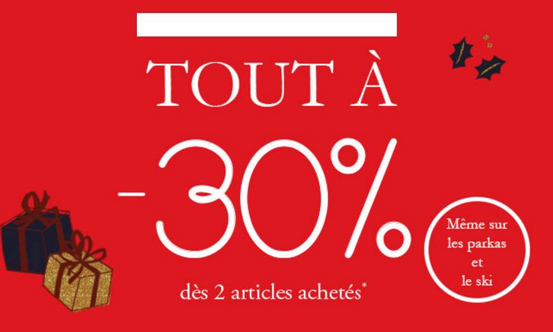 -30% sur tout Sergent Major, dès 2 articles achetés !