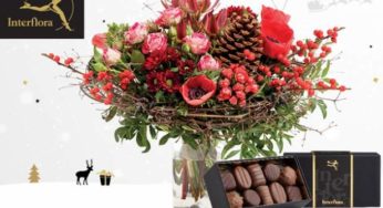 Bon d’achat Interflora moitié prix : 10€ les 20€ d’achats