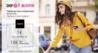 Bon d’achat Uber : 18€ de réduction sur une course pour 1€