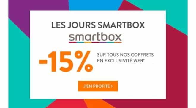 Bon plan coffret cadeau remise sur tout SmartBox