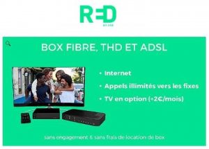 Box RED by SFR à 10€/mois sans engagement