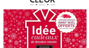 Livraison Chronopost gratuite sur Cleor (montres et bijoux garantie livrés pour Noel)