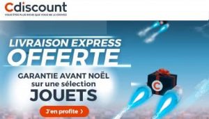 Livraison express gratuite Cdiscount sur les Jouets